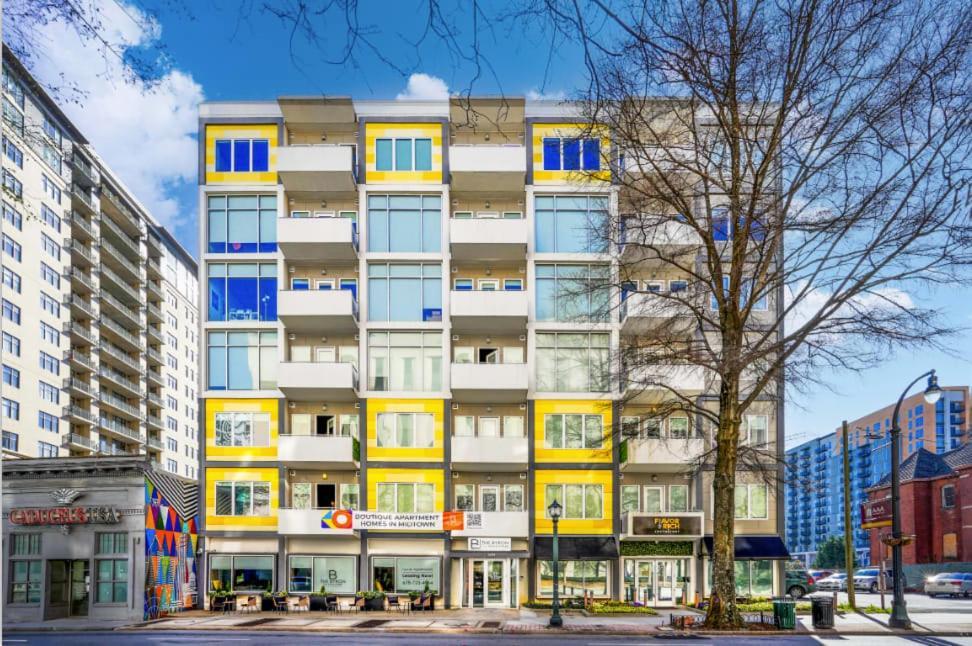 Stylish City Living Apartments With Free Parking In Midtown Atlanta Exteriör bild